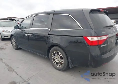 2013 Honda Odyssey Ex-L z USA, uszkodzony, nr VIN 5FNRL5H63DB052878